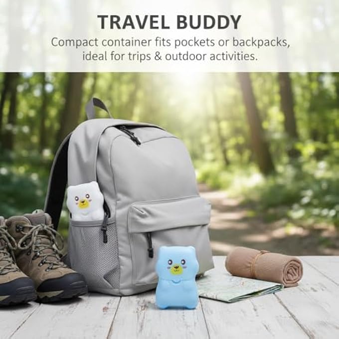 KASTWAVE PAPER SOAP SHEETS FOR TRAVEL, 400 SHEETS DISPOSABLE SCENTED HAND WASH FOAMING SHEETS, PORTABLE SOAP FLAKES FOR INDOOR, OUTDOOR, CAMPING, AND HIKING USE - Image 2